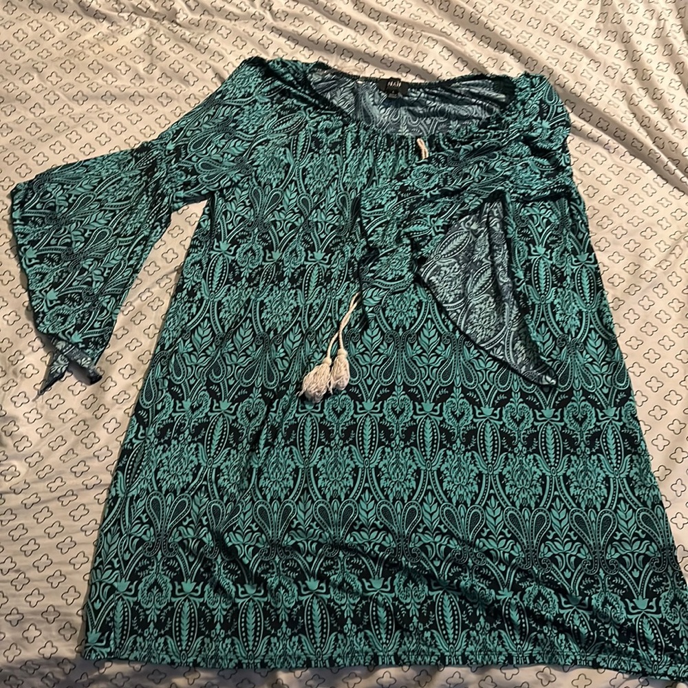 NAÏF CASUAL DRESS WITH ANGEL SLEEVES
